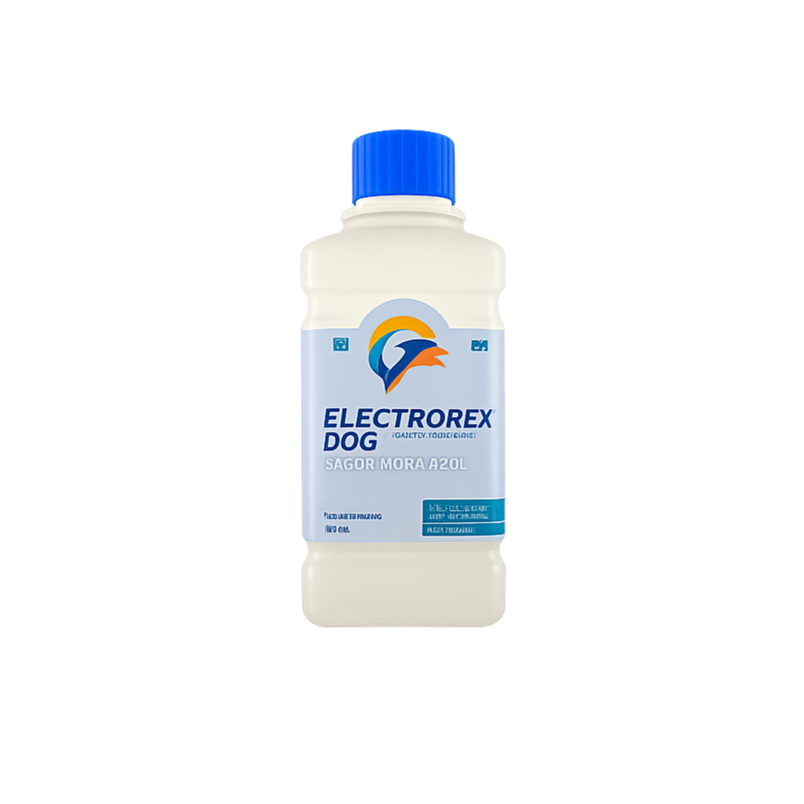ELECTRODEX DOG MORA AZUL 625ML
