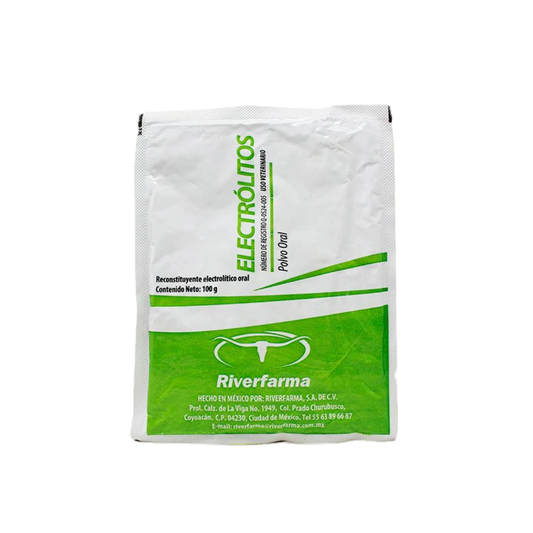 ELECTROLITOS RIVER  100 GR SON SABOR