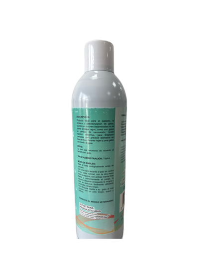 ESPUMA SECA PARA GATOS CACHORROS URUS 500 ML