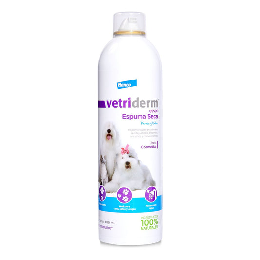 ESPUMA SECA VETRIDERM 400ML