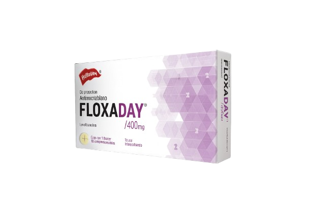 FLOXADAY 400MG CON 10 TABLETAS