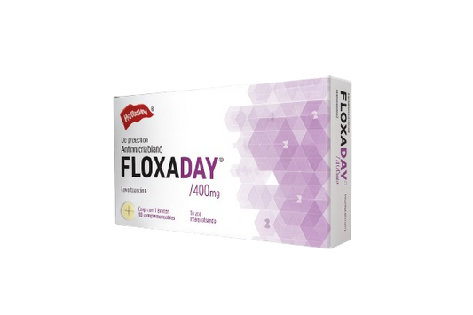 FLOXADAY 400MG CON 10 TABLETAS