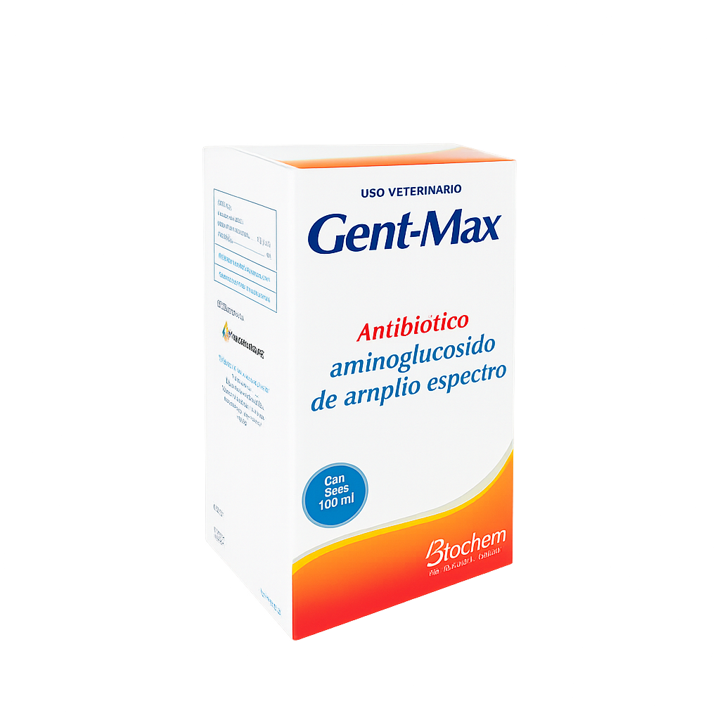 GENT-MAX 20ML INYECTABLE