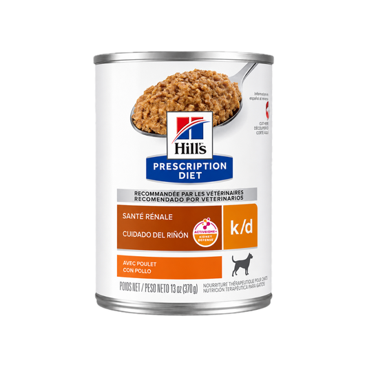 Hill’s Prescription Diet k/d Kidney Care Paté para Perro | Lata 370 g