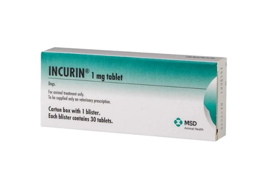 INCURIN DE 1 MG 30 TABLETAS