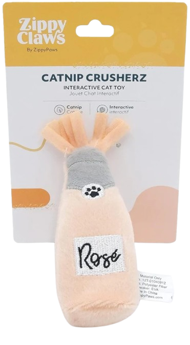 JUGUETE GATO CATNIP  ROSE