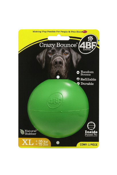 JUGUETE PELOTA CRAZY BOUNCE VERDE GRANDE