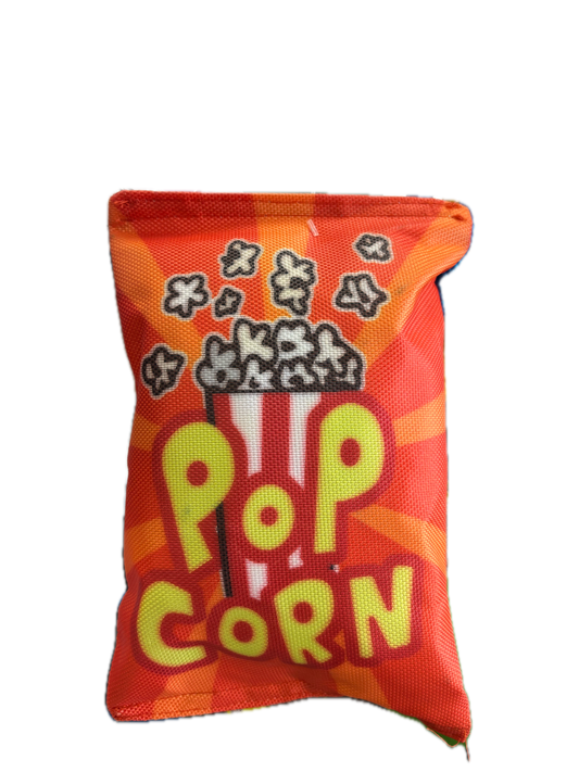 JUGUETE PERRO DE BOLSA DE PALOMITAS.