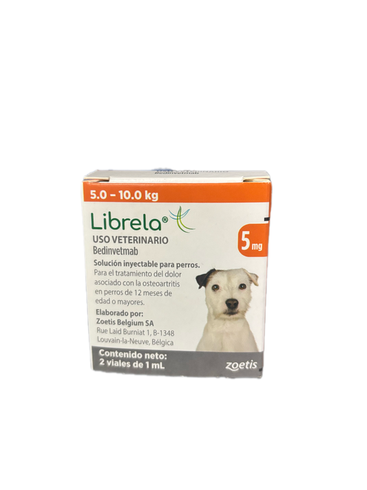 LIBRELA 5MG  INYECTABLE CON 2 VIALES