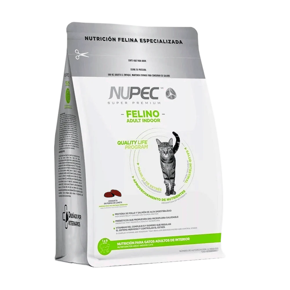 NUPEC FELINO ADULTO INDOOR 5 KG