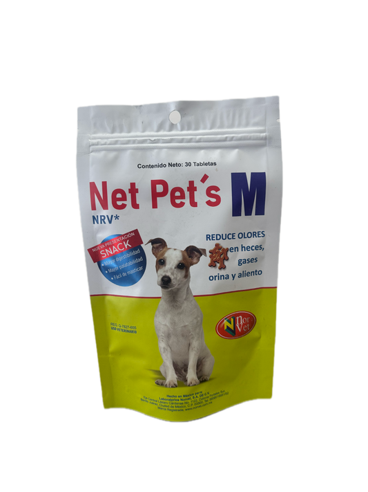 Net Pet´s M con 30 Tabletas (Perro y Gato)