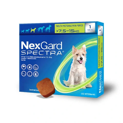 Nexgard Spectra 7.5- 15 KG 1 Tableta