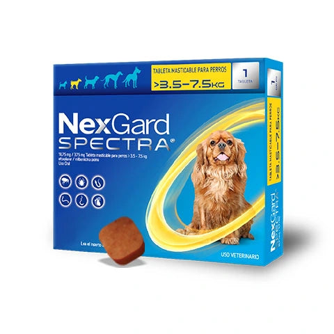 Nexgard Spectra 3.5 - 7.5 KG 1 Tableta