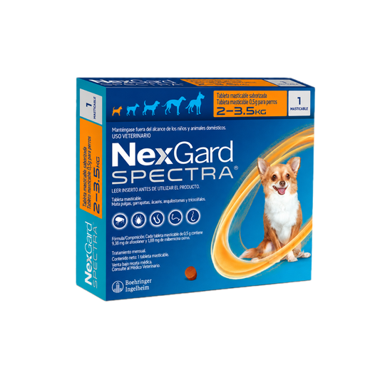 Nexgard Spectra XS (2-3.5) kg - 1 Tableta
