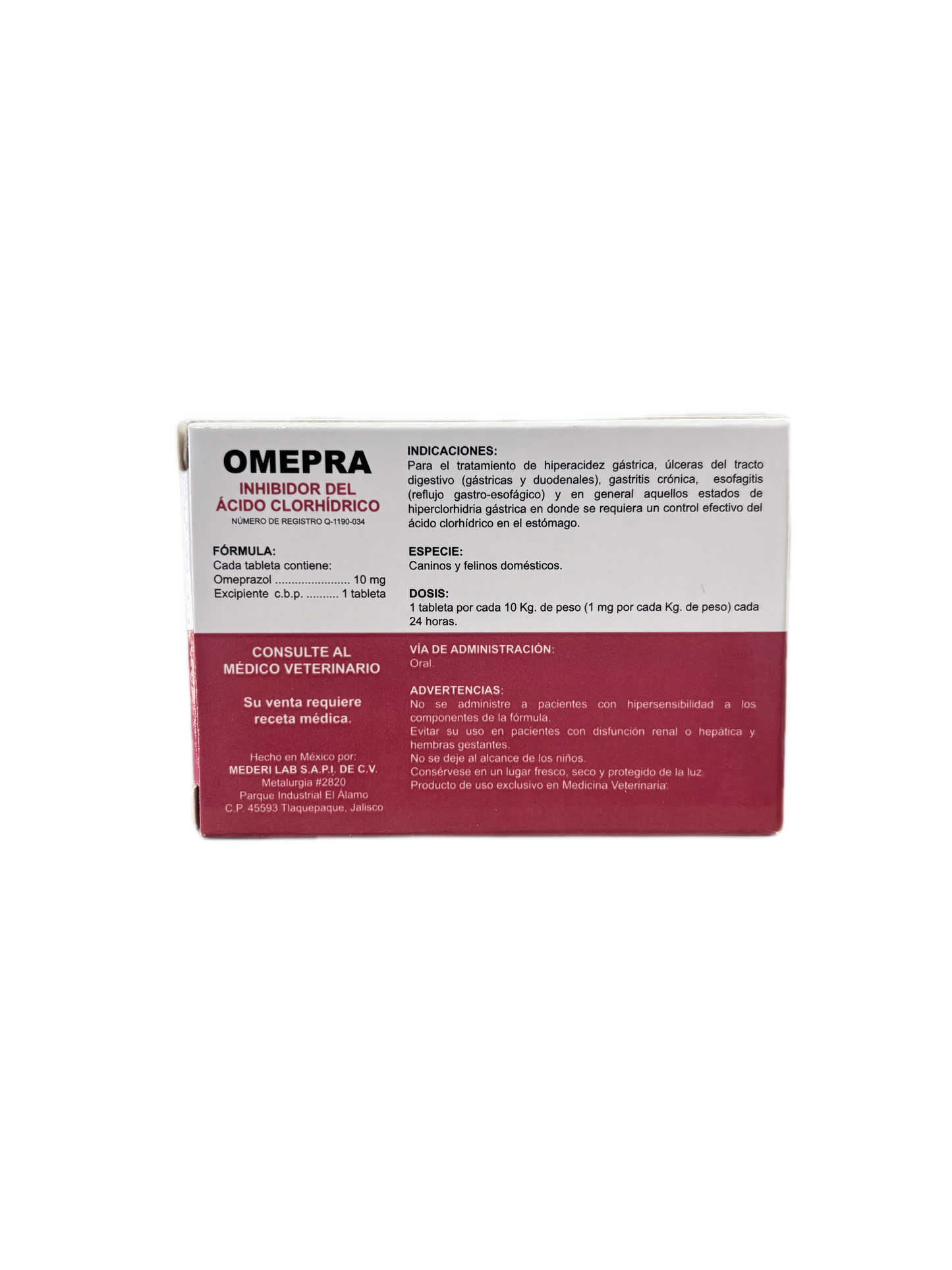 OMEPRA C/30 10 MG
