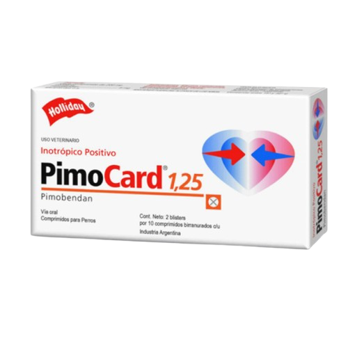 PIMOCARD 1.25MG C/20 COMP