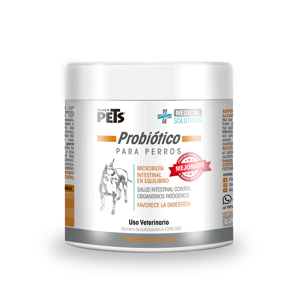 PROBIOTICO PARA PERROS DE 90 GR FANCY PETS