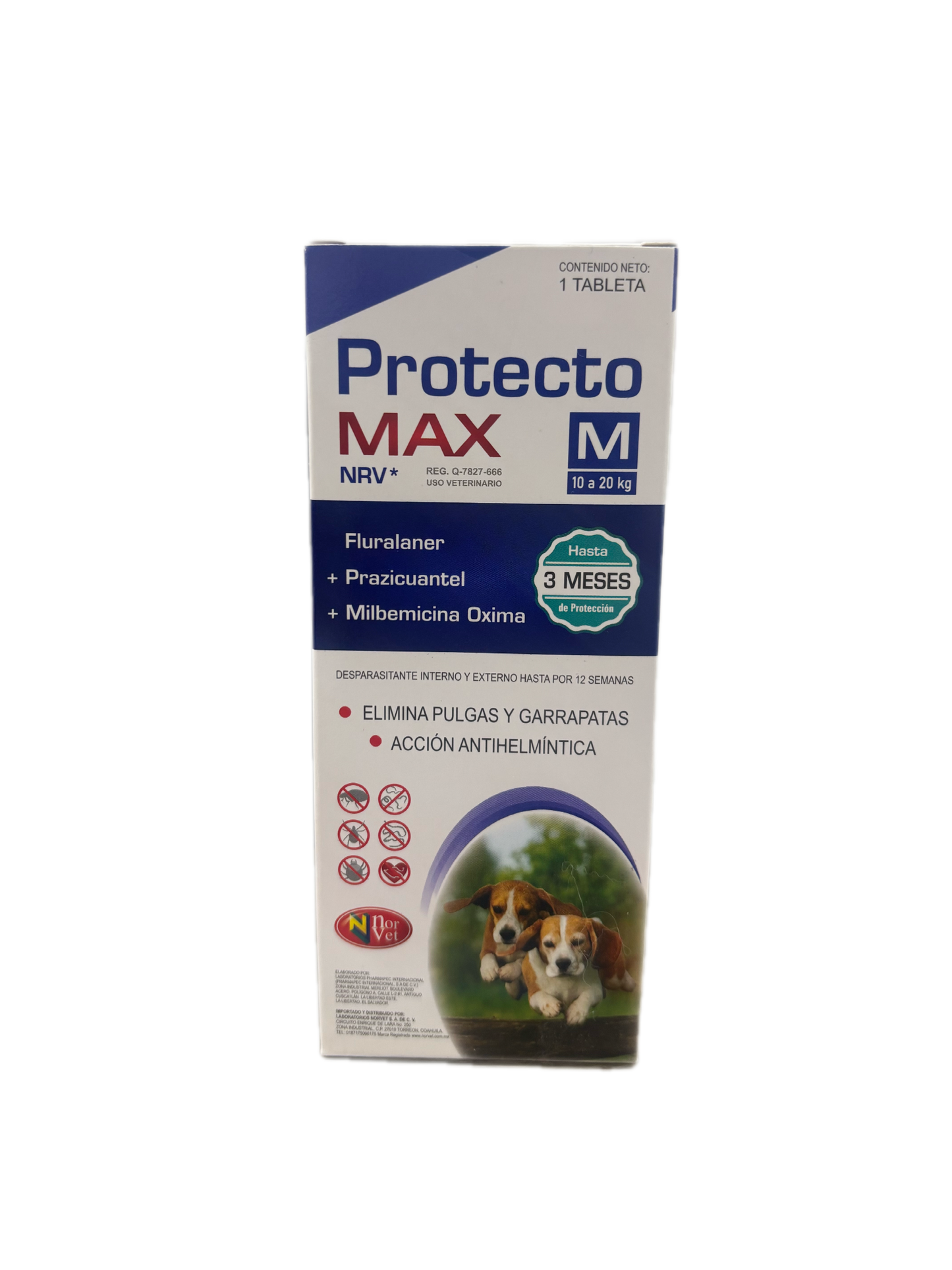 PROTECTO MAX M (INTERNO Y EXTERNO 3 MESES)(10-20KG)