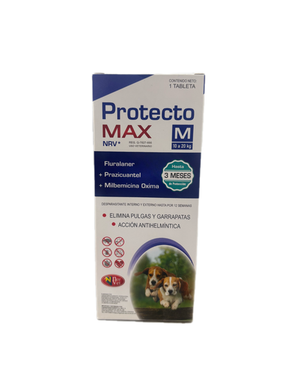 PROTECTO MAX M (INTERNO Y EXTERNO 3 MESES)(10-20KG)