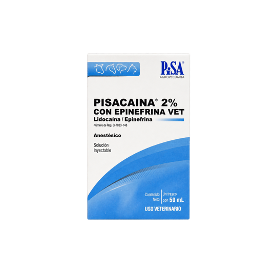 Pisacaína 2% con Epinefrina | 50 ml
