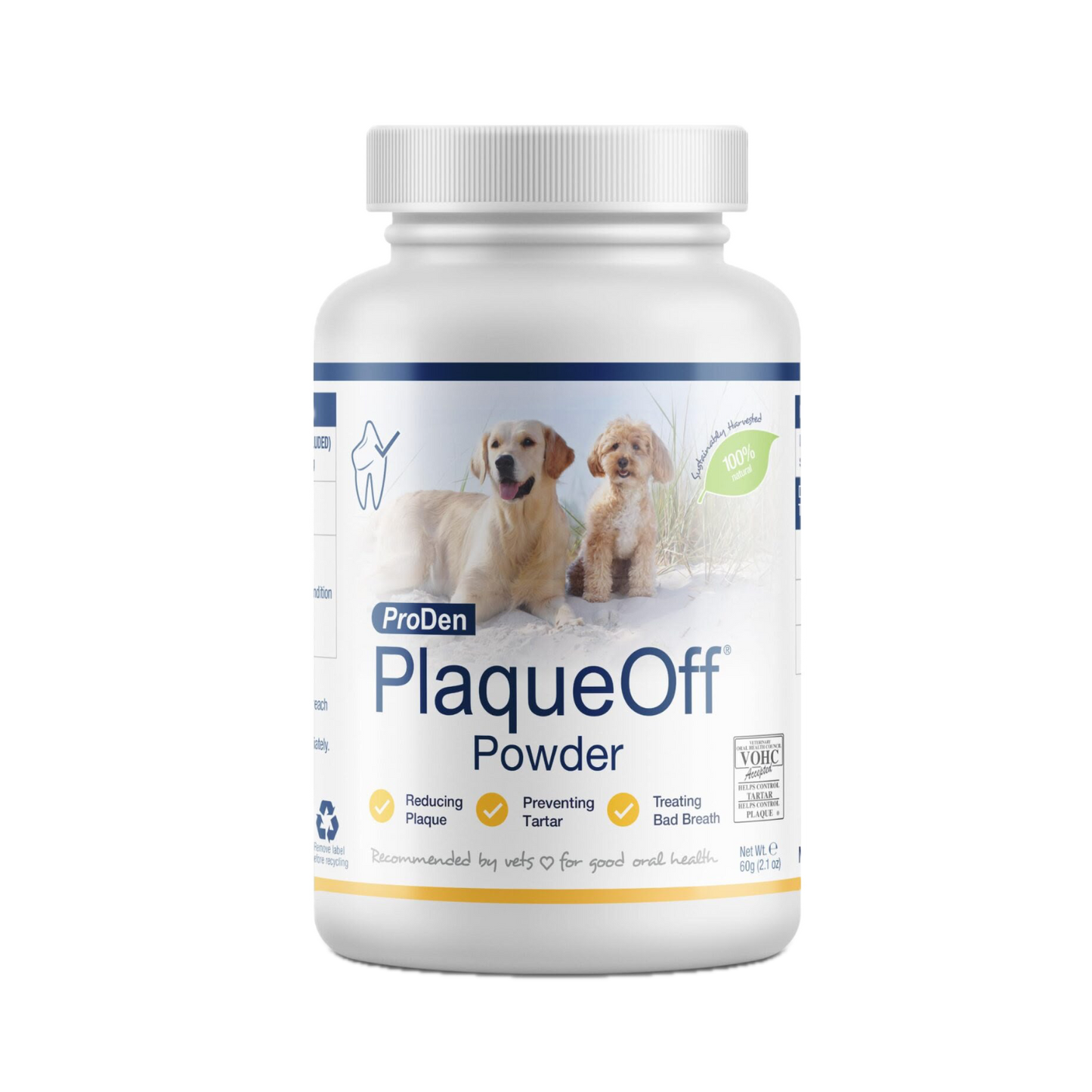 Plaque Off Powder - Perros - Gatos 40g