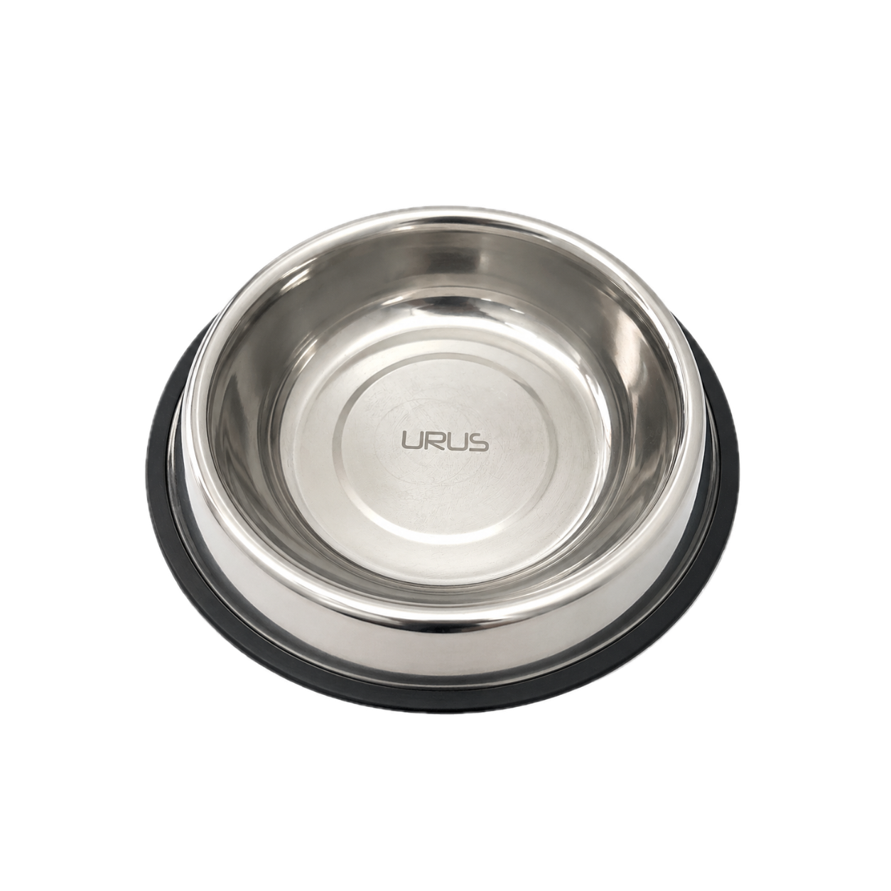 Plato de Acero Inoxidable para Mascotas | 38 cm