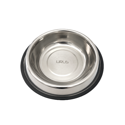 Plato de Acero Inoxidable para Mascotas 22 cm