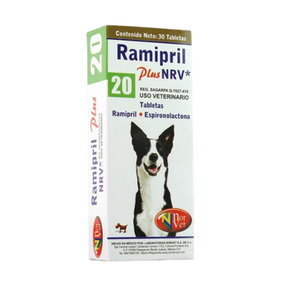 RAMIPRIL PLUS 20 30 TABS NRV