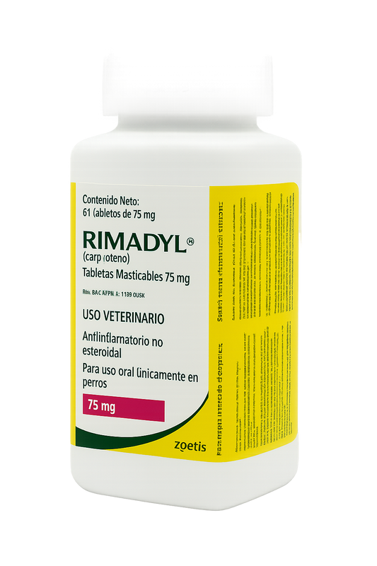 RIMADYL 75MG MASTICABLE FRASCO