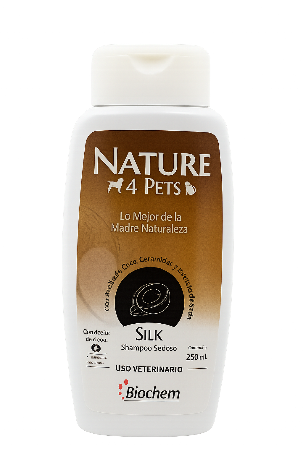 SHAMPOO NATURE 4 PETS SILK 250ML