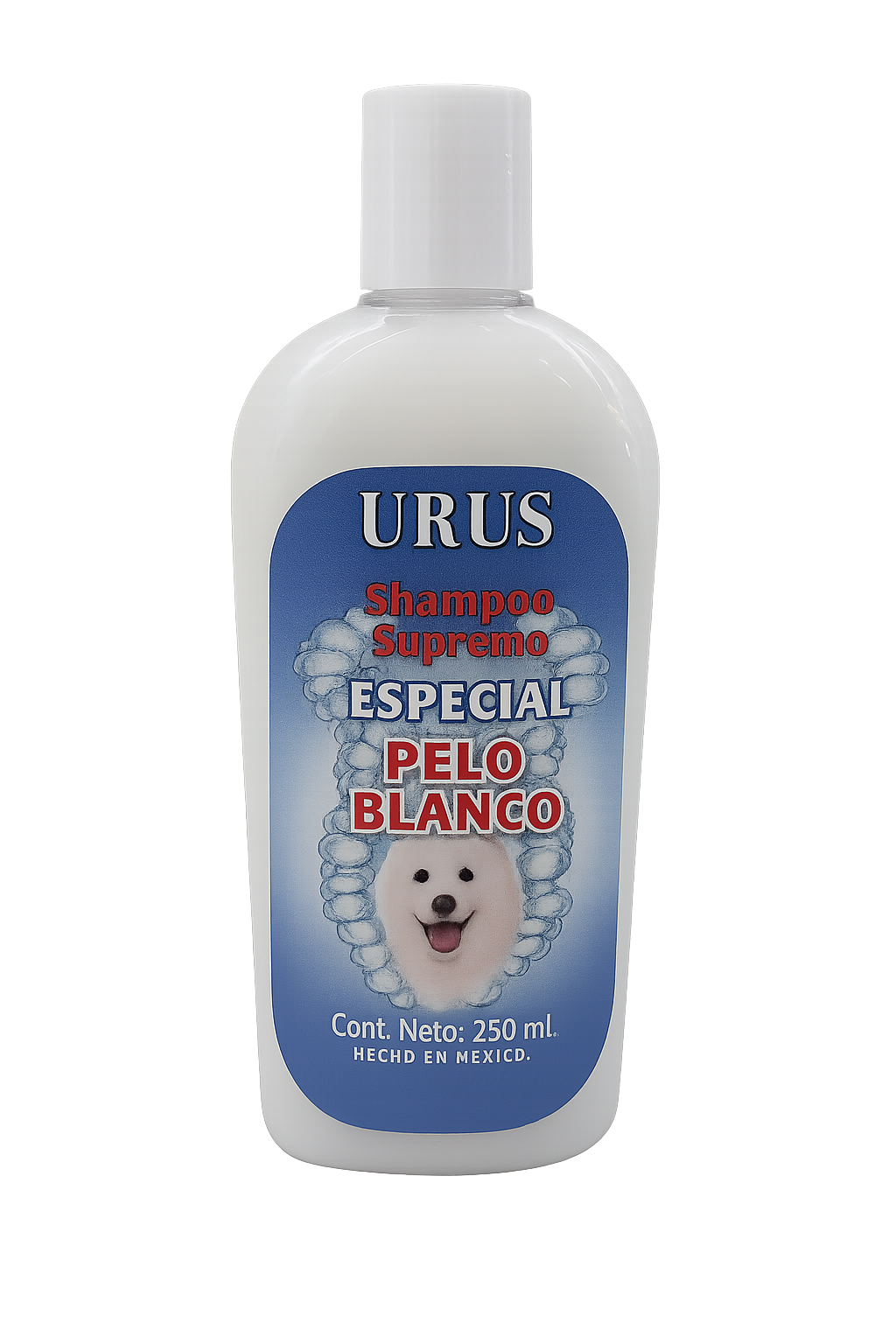 SHAMPOO URUS ESPECIAL PELO BLANCO 250 ML