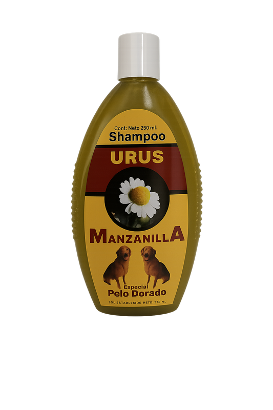 SHAPOO URUS MANZANILLA ESPECIAL PELO DORADO 250 ML