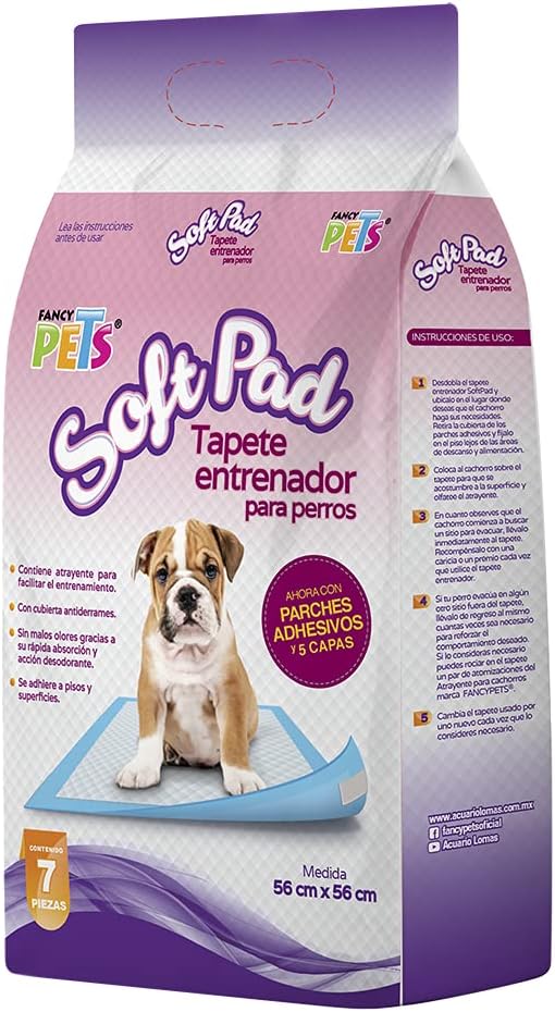 TAPETE ENTRENADOR FANCY PETS 7 PZAS