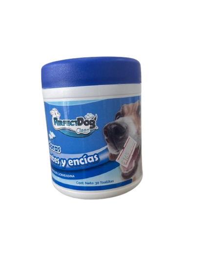 TOALLITAS LIMPIADORAS DE DIENTES Y ENCIAS ( CLORHEXIDINA)