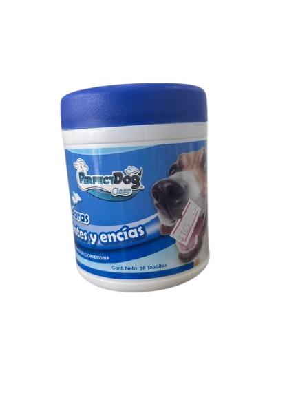 TOALLITAS LIMPIADORAS DE DIENTES Y ENCIAS ( CLORHEXIDINA)