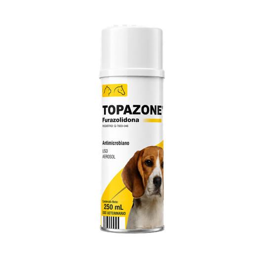 Topazone Spray Cicatrizante con Furazolidona | 250 ml