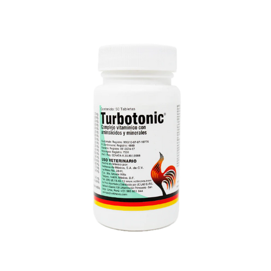 TURBOTONIC CON 50 TABLETAS