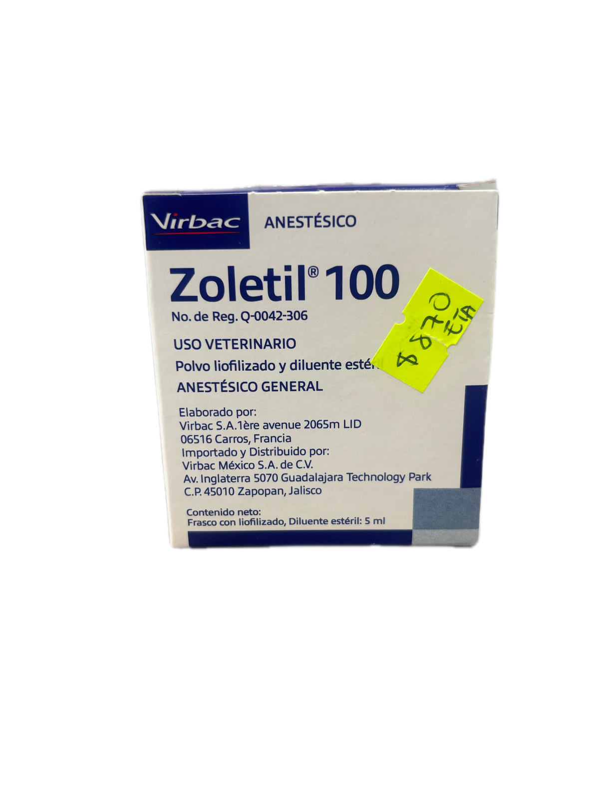 ZOLETIL 100 FCO 5 ML