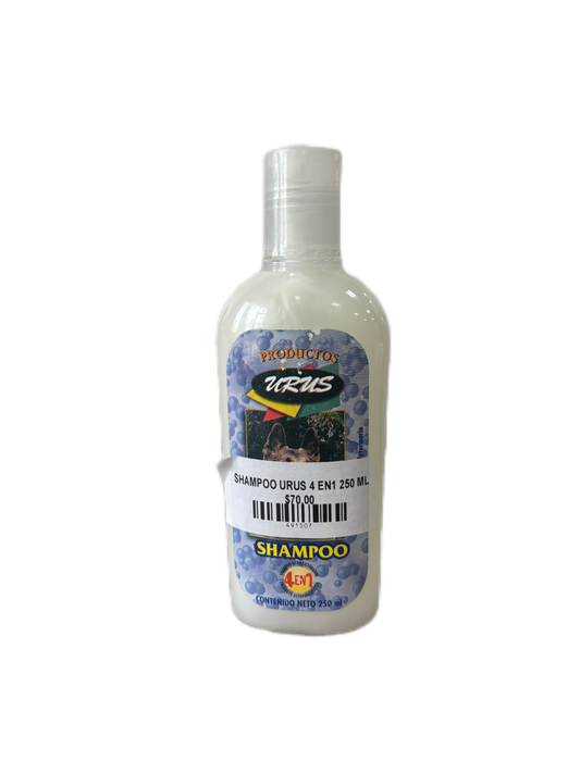 SHAMPOO URUS  4 EN 1 250 ML INSECTICIDA