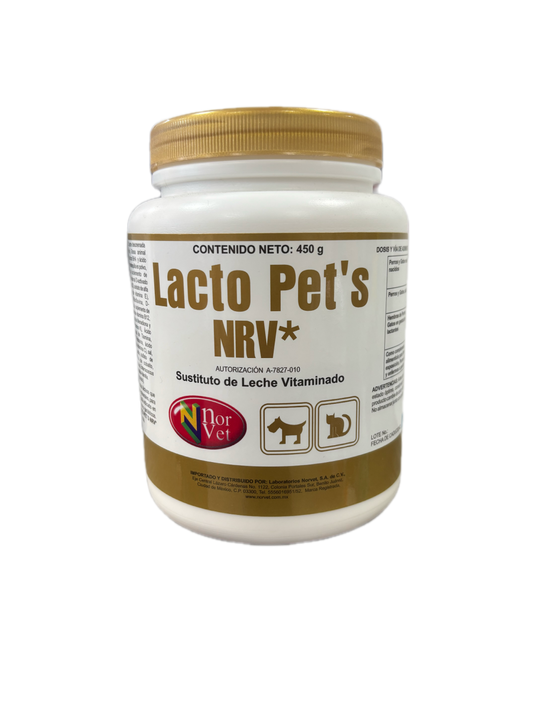 LACTOPETS NRV LECHE 454 GR