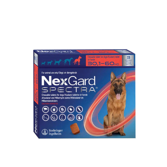 Nexgard Spectra 30.1-60 KG 3 Tabletas