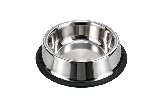 Plato de Acero Inoxidable 16 cm para Mascota