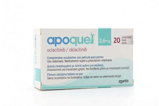Apoquel 3.6 mg 20 tabletas