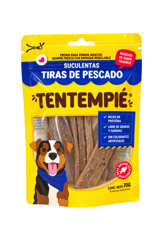Tiras de Pescado para Perro | 70 g